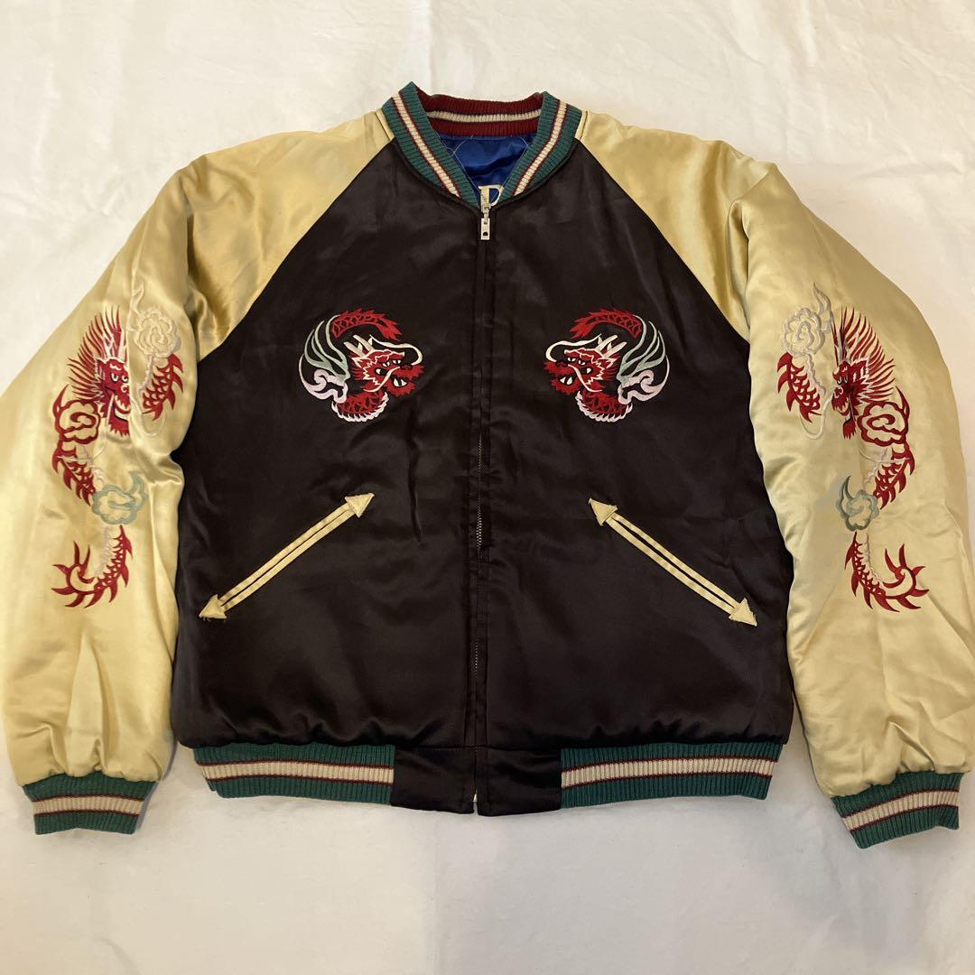 90年代 テーラー東洋 スカジャン リバーシブル 希少 ヴィンテージ