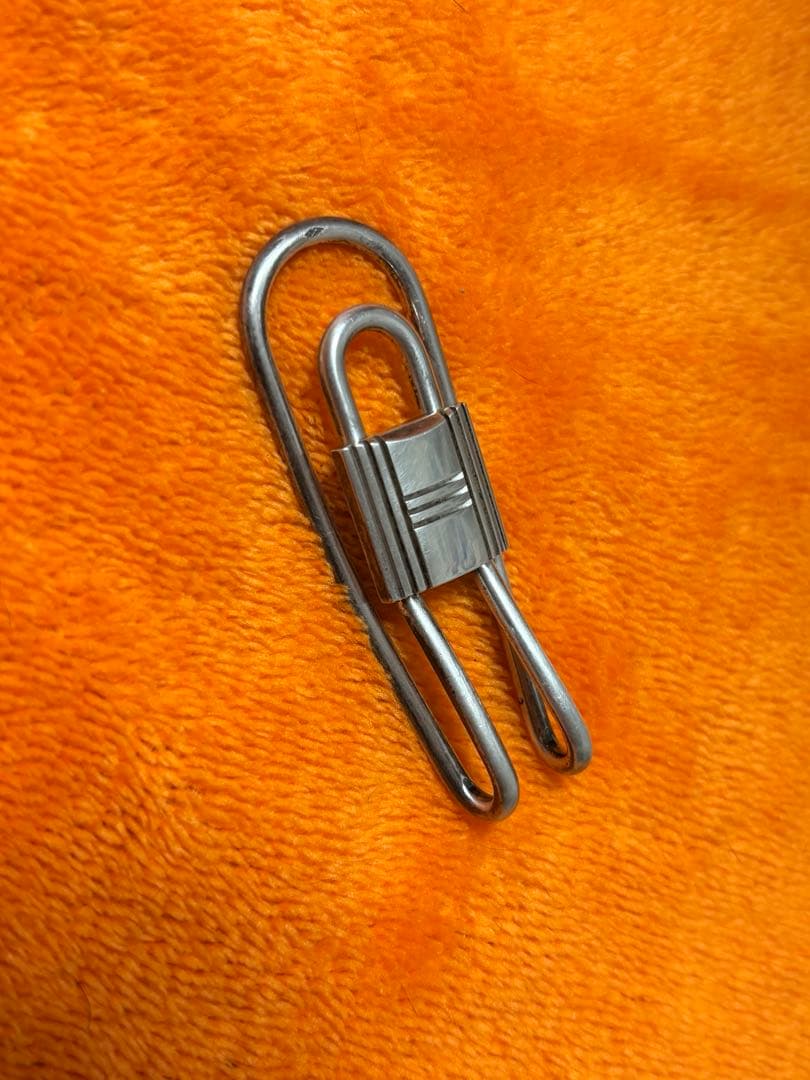 Vintage HERMES Money Clip シルバー 925 カデナ