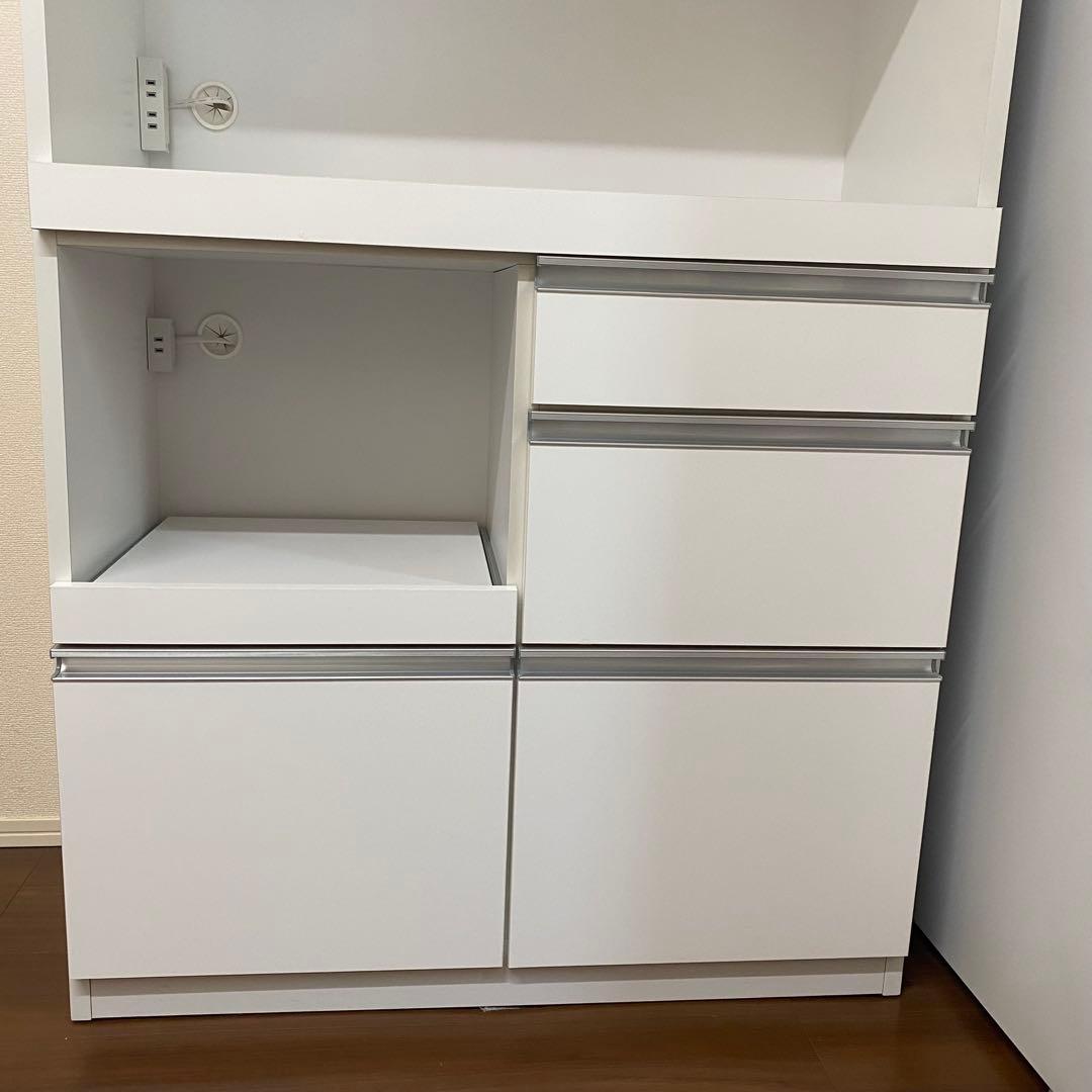 食器棚 服部家具センター　ホワイト