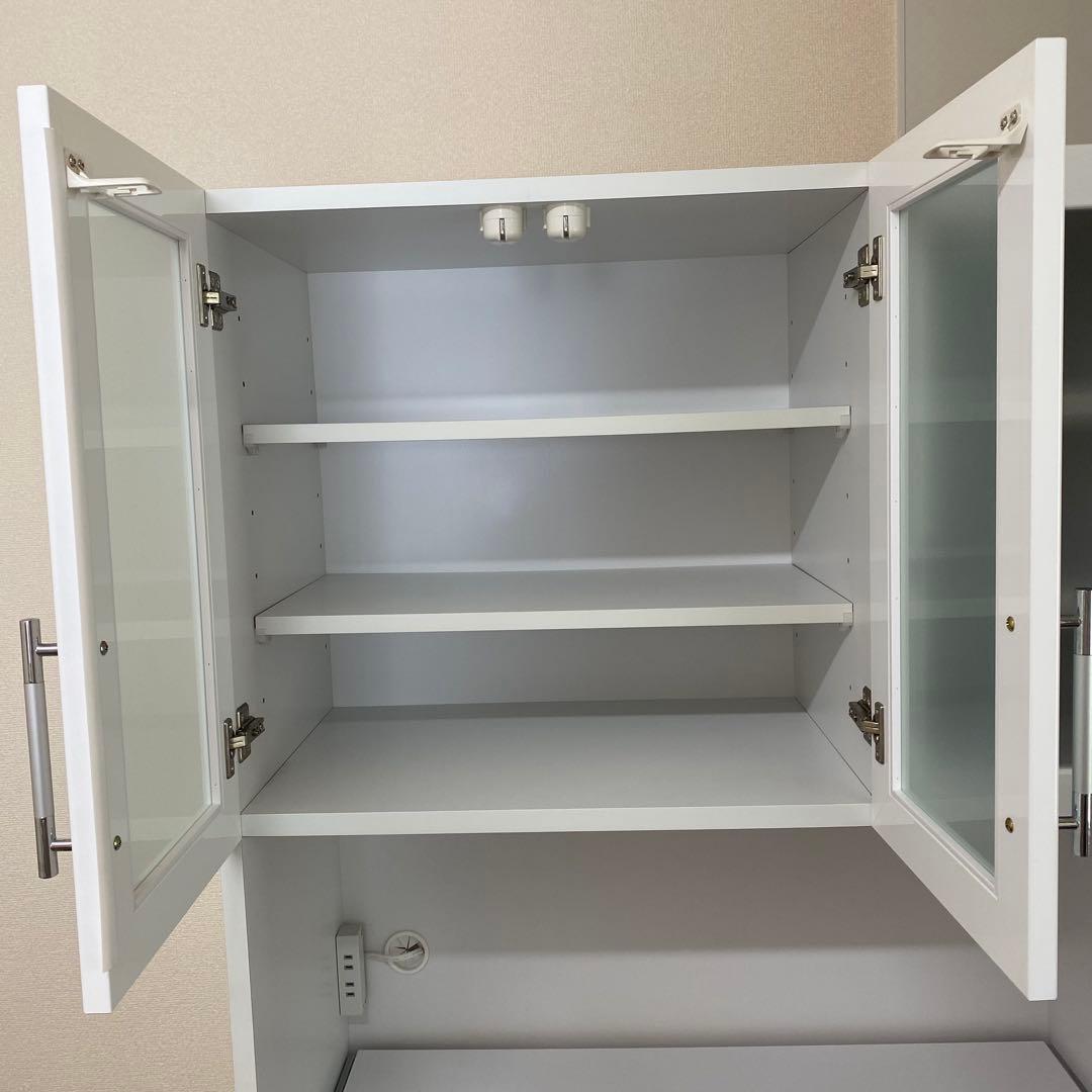 食器棚 服部家具センター　ホワイト