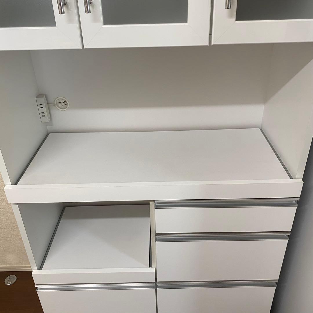 食器棚 服部家具センター　ホワイト