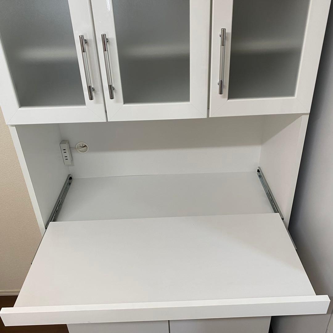 食器棚 服部家具センター　ホワイト