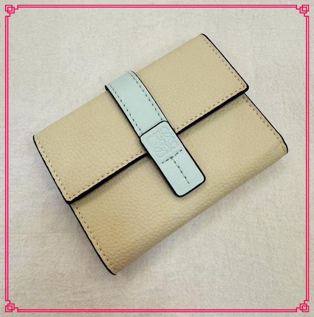 【付属品完備極美品】 三つ折り財布 スモールバーティカルウォレット