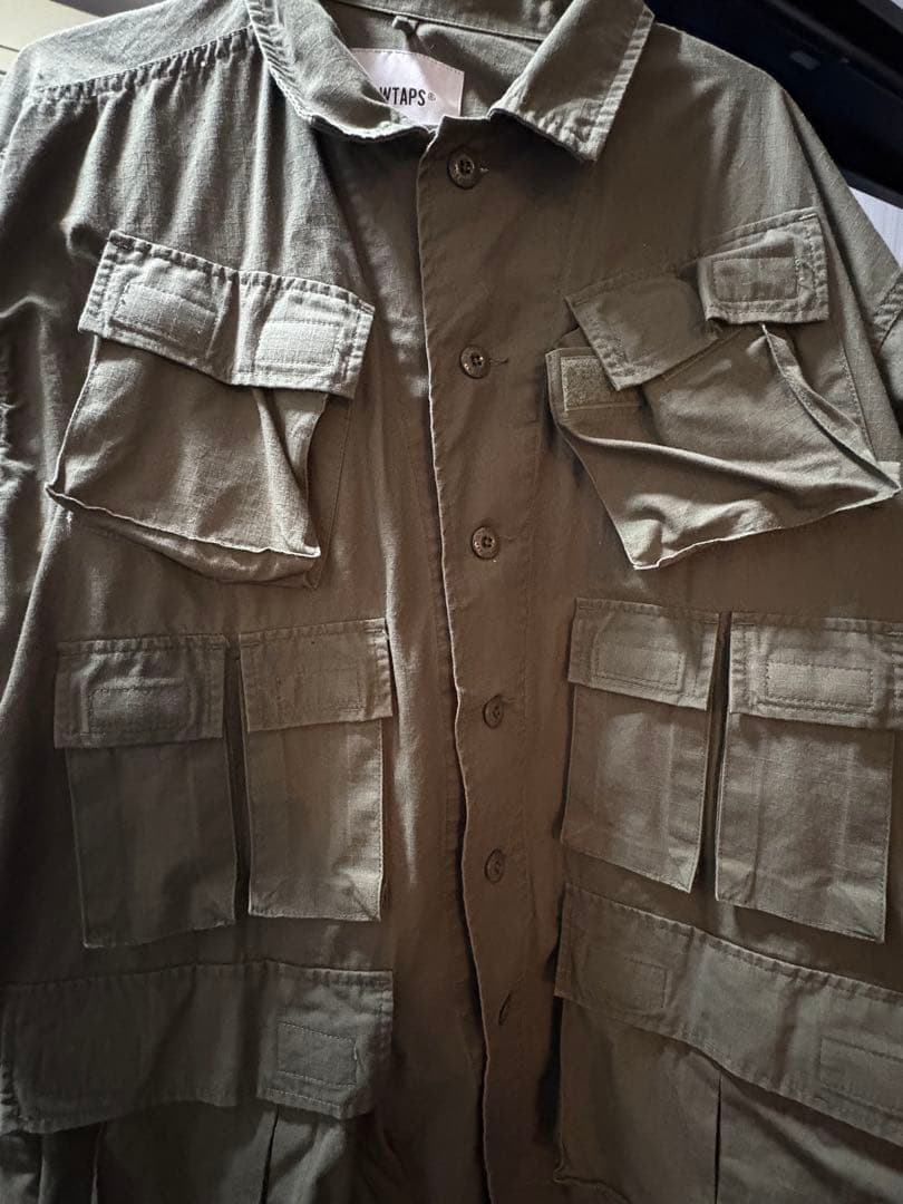 トップス WTAPS 20AW MODULAR LS COTTON. RIPSTOP