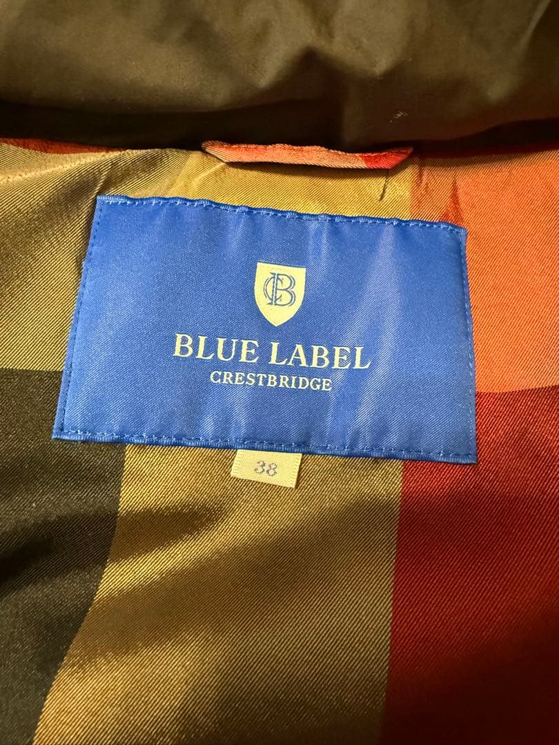 専用中古Mサイズ　ブルーレーベルクレストブリッジ　ダウンベスト3way 38