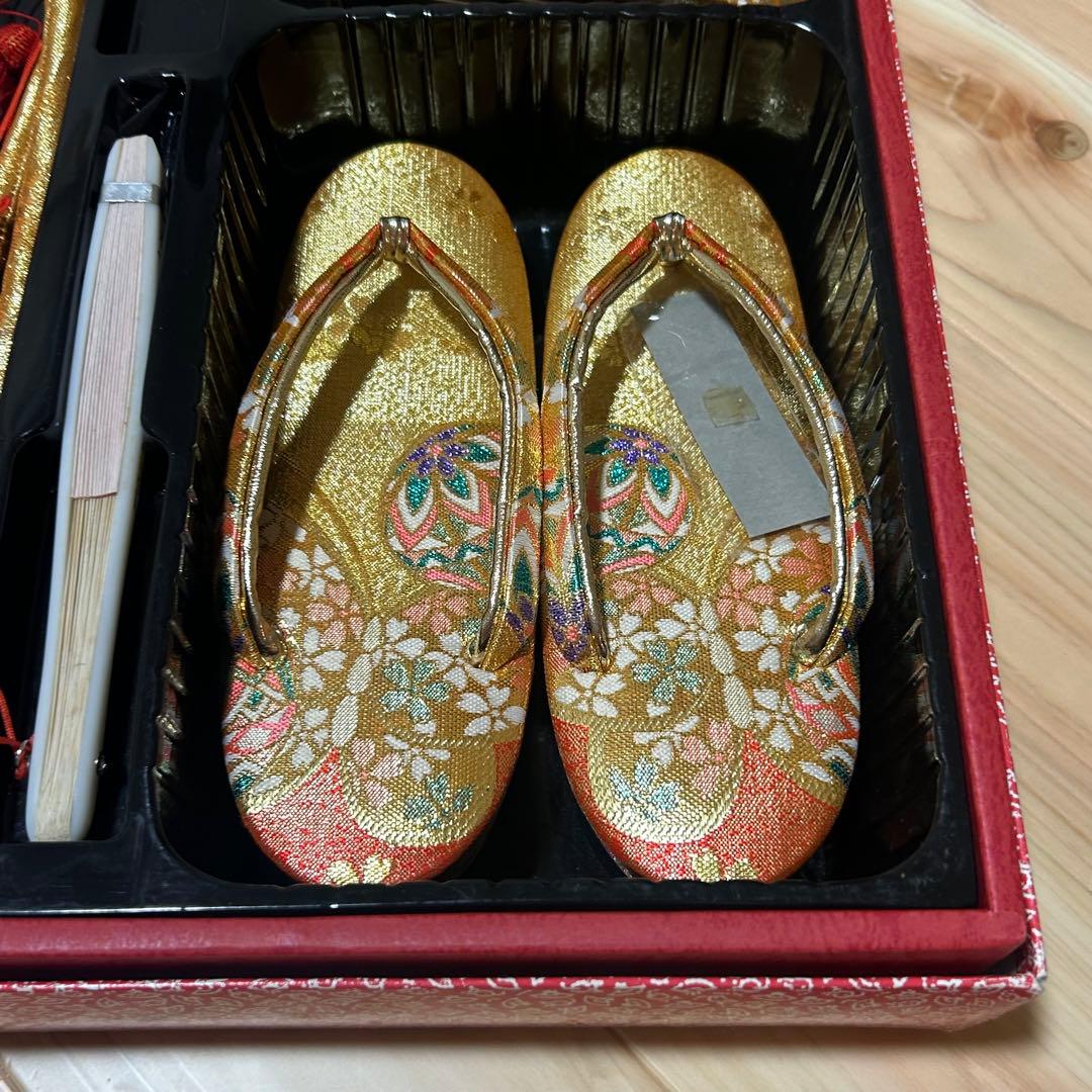 【美品】七五三　女の子用　7歳　着丈調整可能 130cm