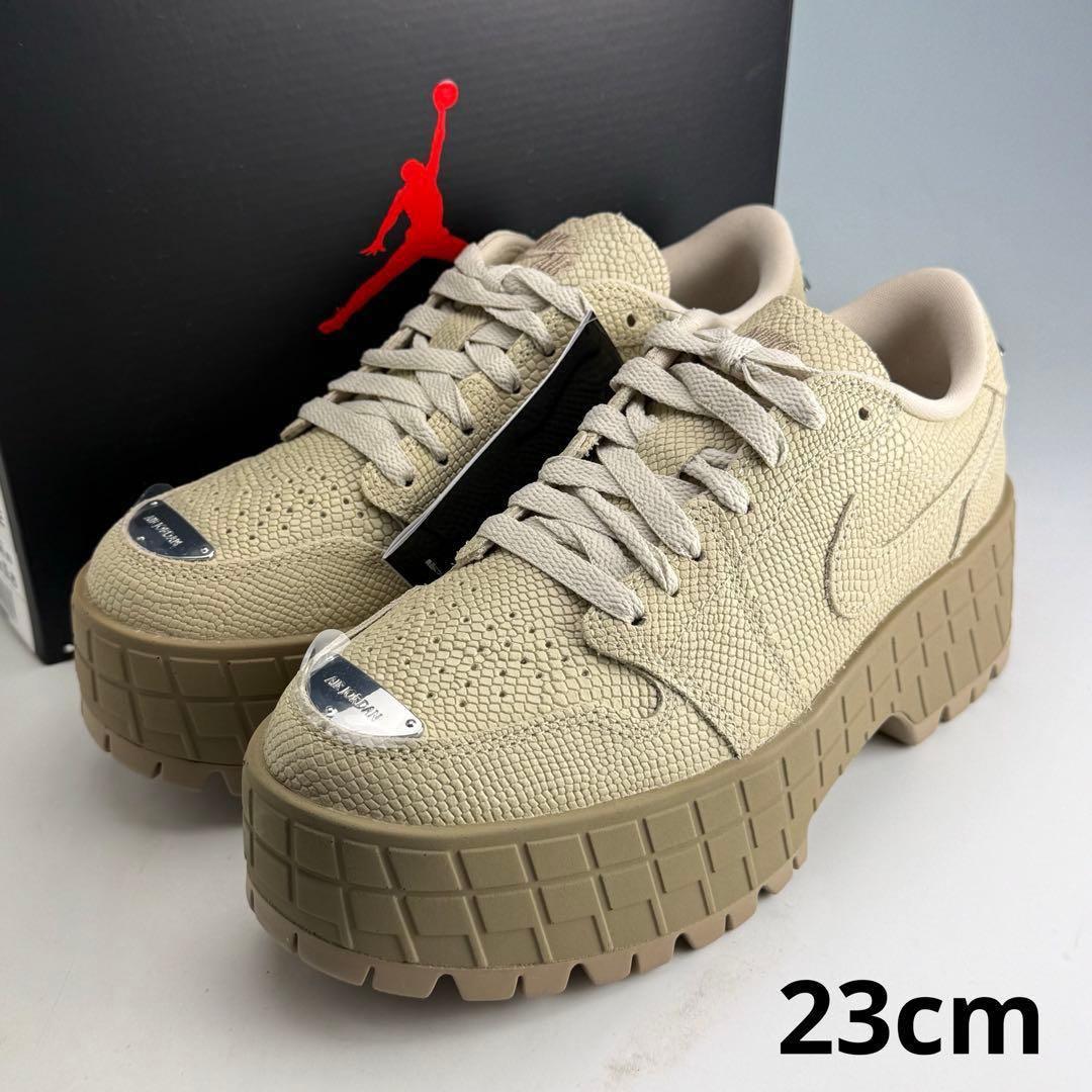 23cm ナイキ ウィメンズ エアジョーダン1 ブルックリン ロー ラタン