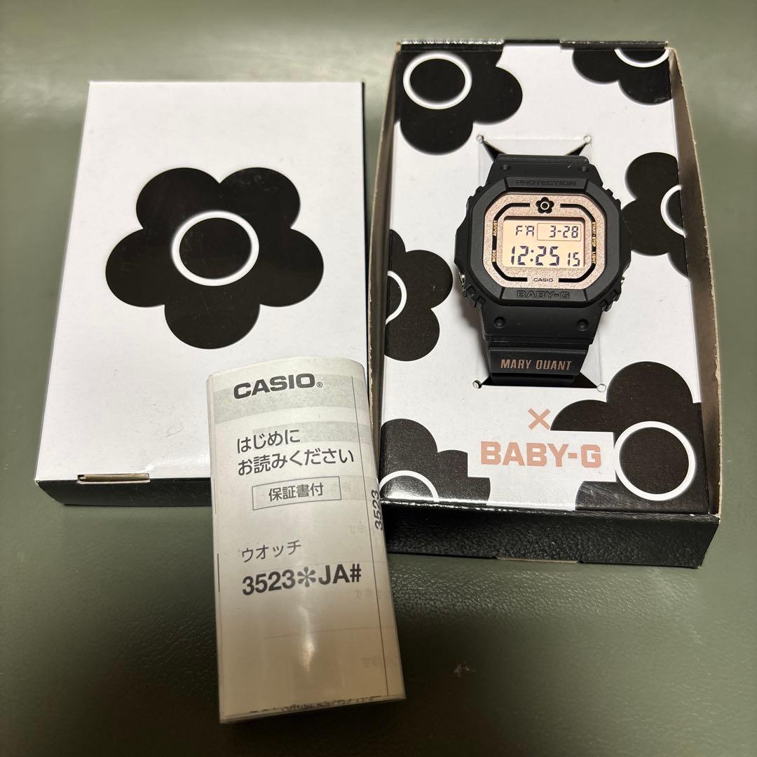 マリークワント × カシオ　BABY-G