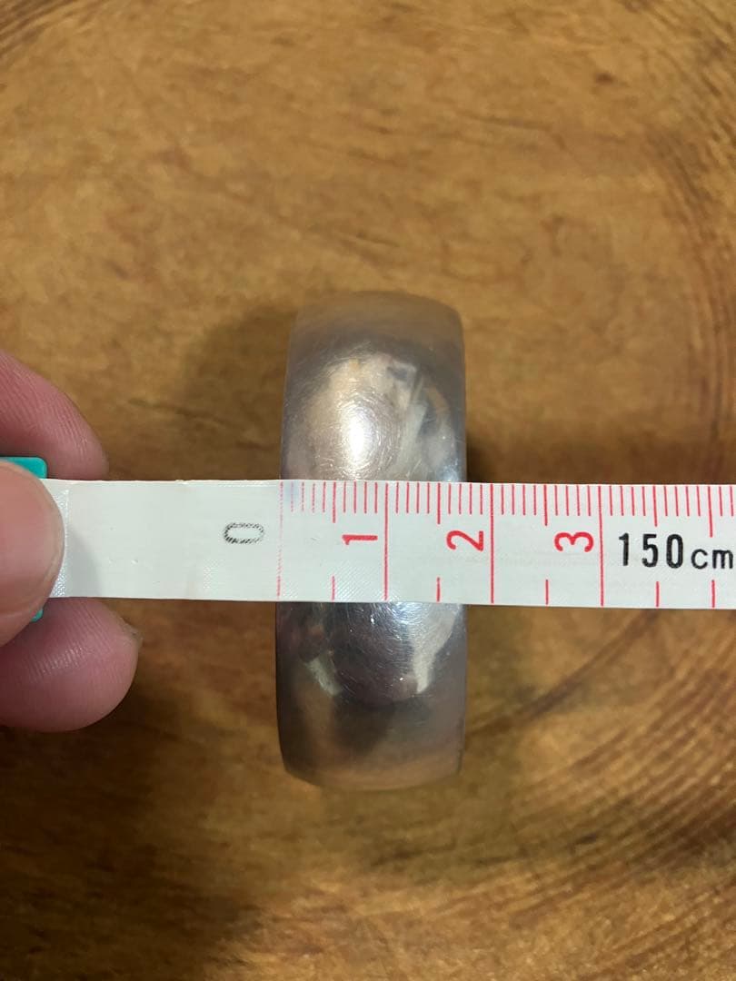 50's インディアンジュエリー　スターリングシルバー　バングル