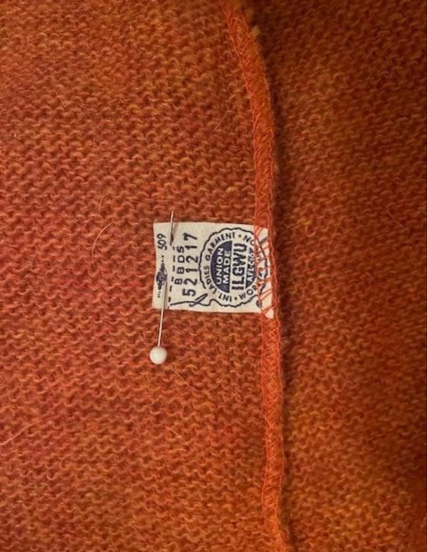 60's BRENT モヘアカーディガン ニット