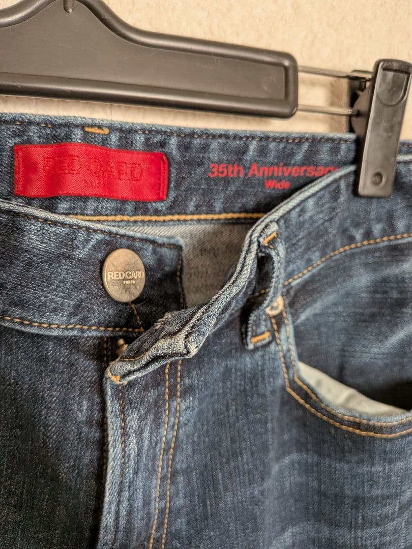 【未使用】RED CARD 35thAnniversary Wideデニム26