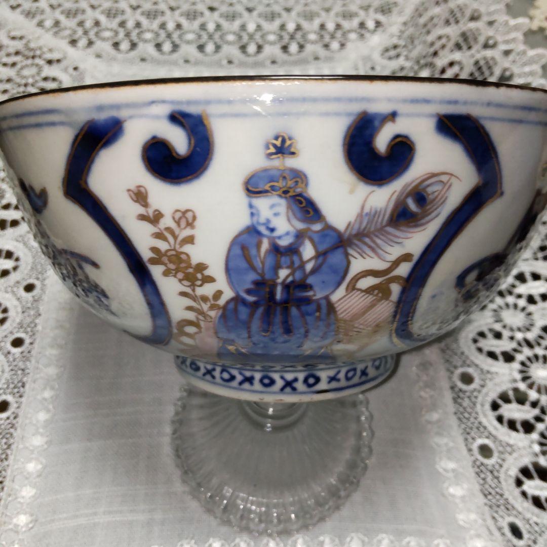 古伊万里四艘船文鉢。