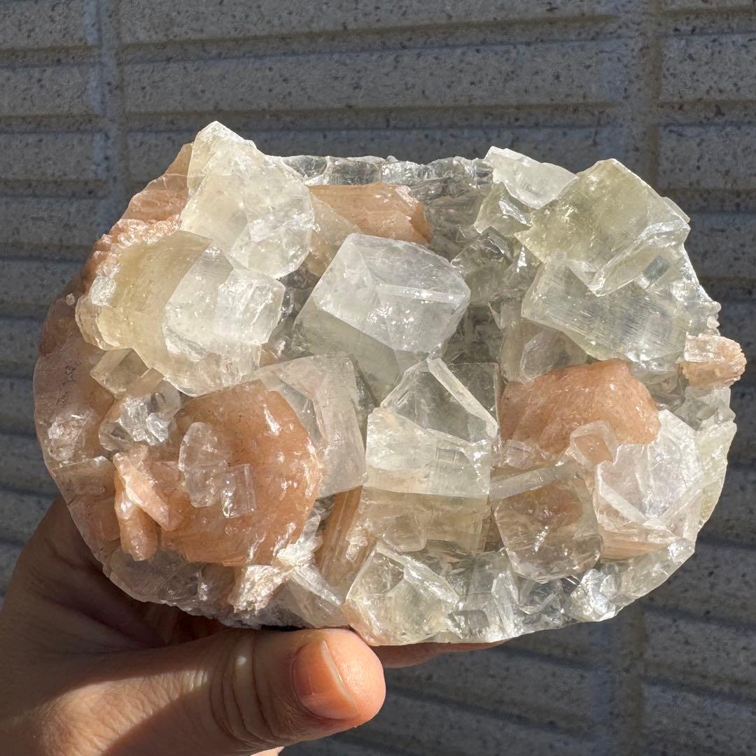 グリーンアポフィライト　原石