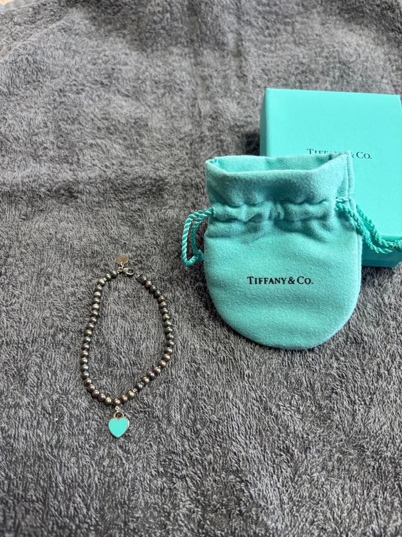 Tiffany&Co. ブルーハートタグ　ブレスレット