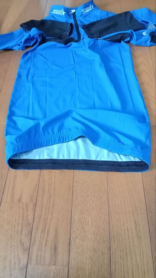 swixクロカンスキーjrレーシングツーピー青色164cm