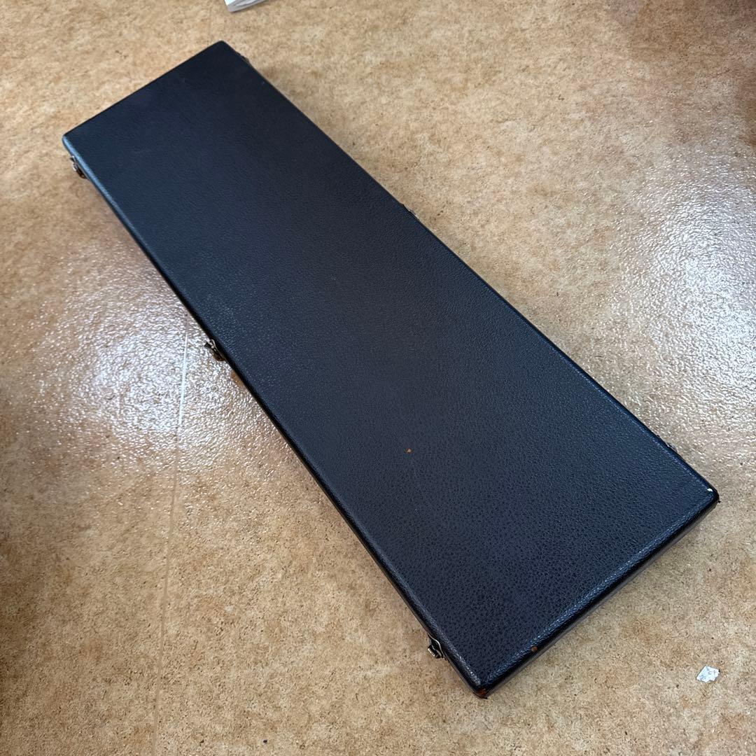 ら*ん様 ビンテージ　バイオリン弓ケース 皮張り黒 仕切りあり12本入り