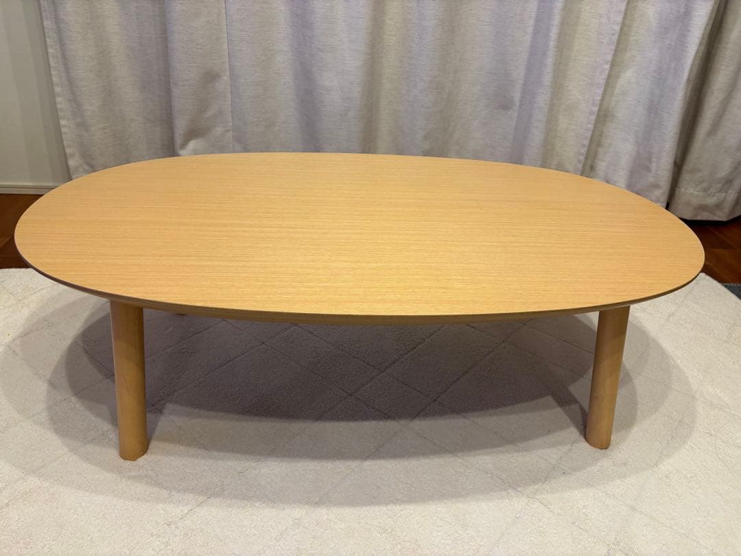 N*o様 無印良品　楕円こたつ 小 MJ-KDS2-N 110×62×35 cm