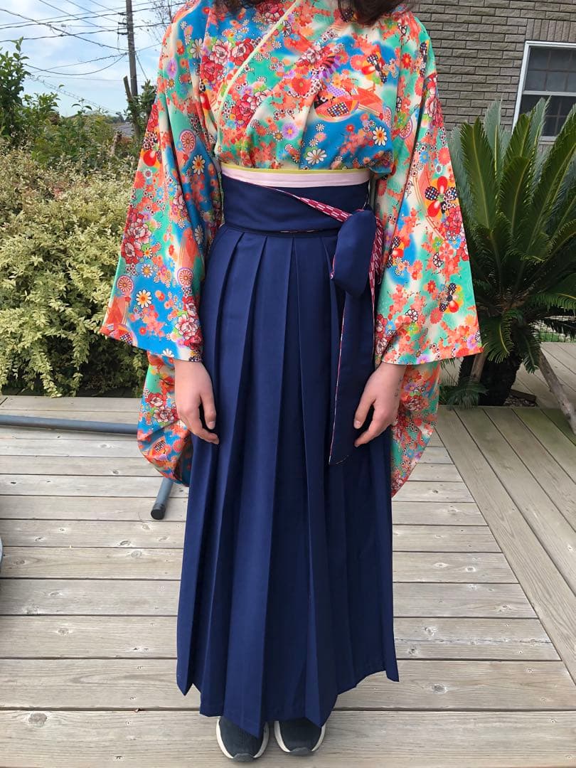 卒業式　袴　子どもLサイズ