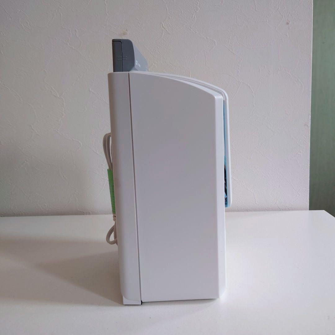 マックス 電子タイムレコーダー 電波時計付き ER-80SUW ホワイト