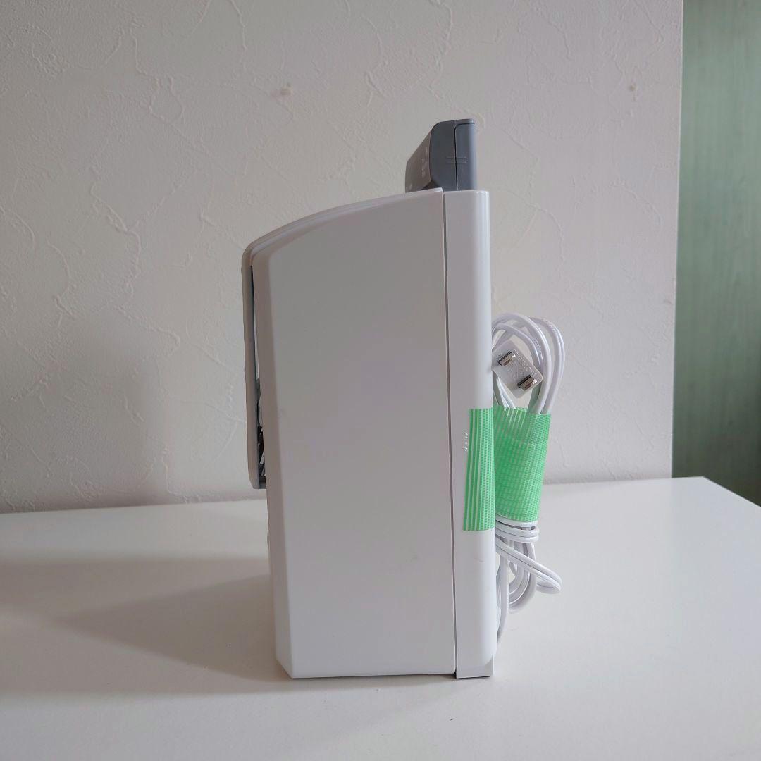 マックス 電子タイムレコーダー 電波時計付き ER-80SUW ホワイト