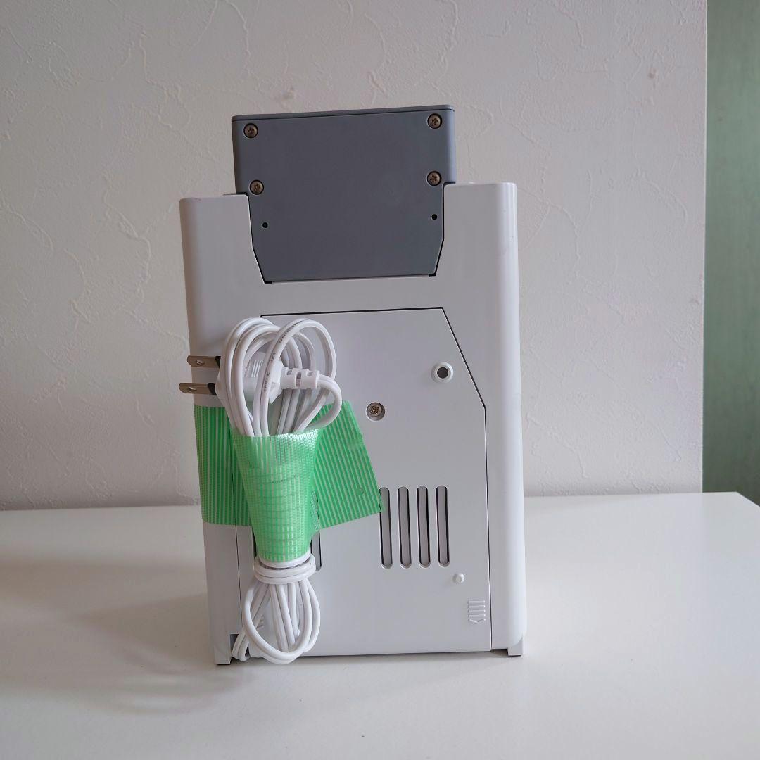 マックス 電子タイムレコーダー 電波時計付き ER-80SUW ホワイト