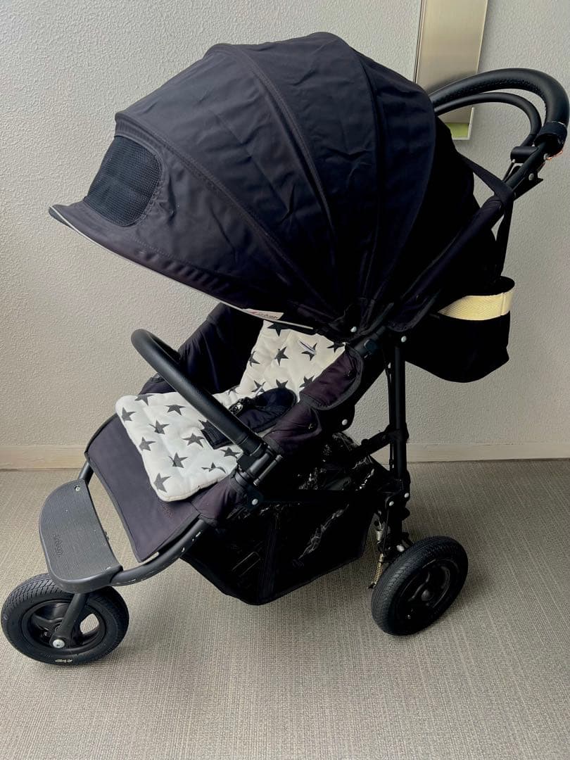 エアバギーココ　ブレーキ　ブラック