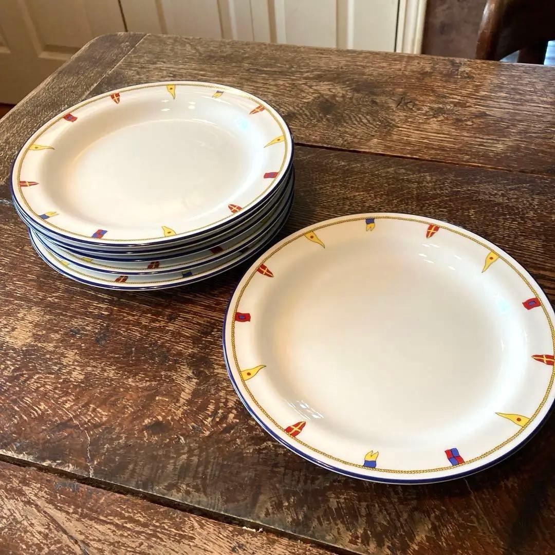 リチャードジノリ クリッパー21cm 皿 6枚セット