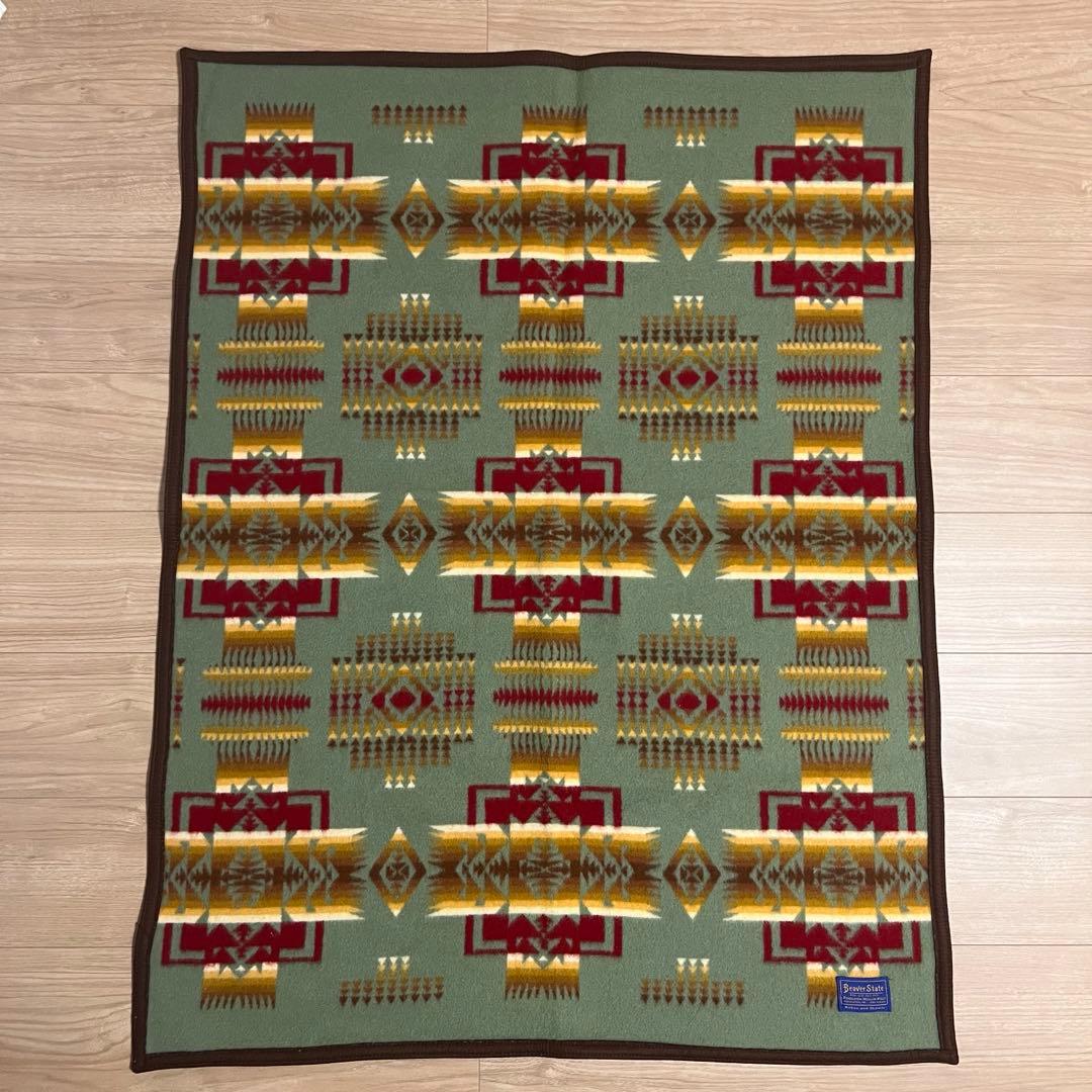 ヴィンテージ Pendleton ブランケット Beaver State