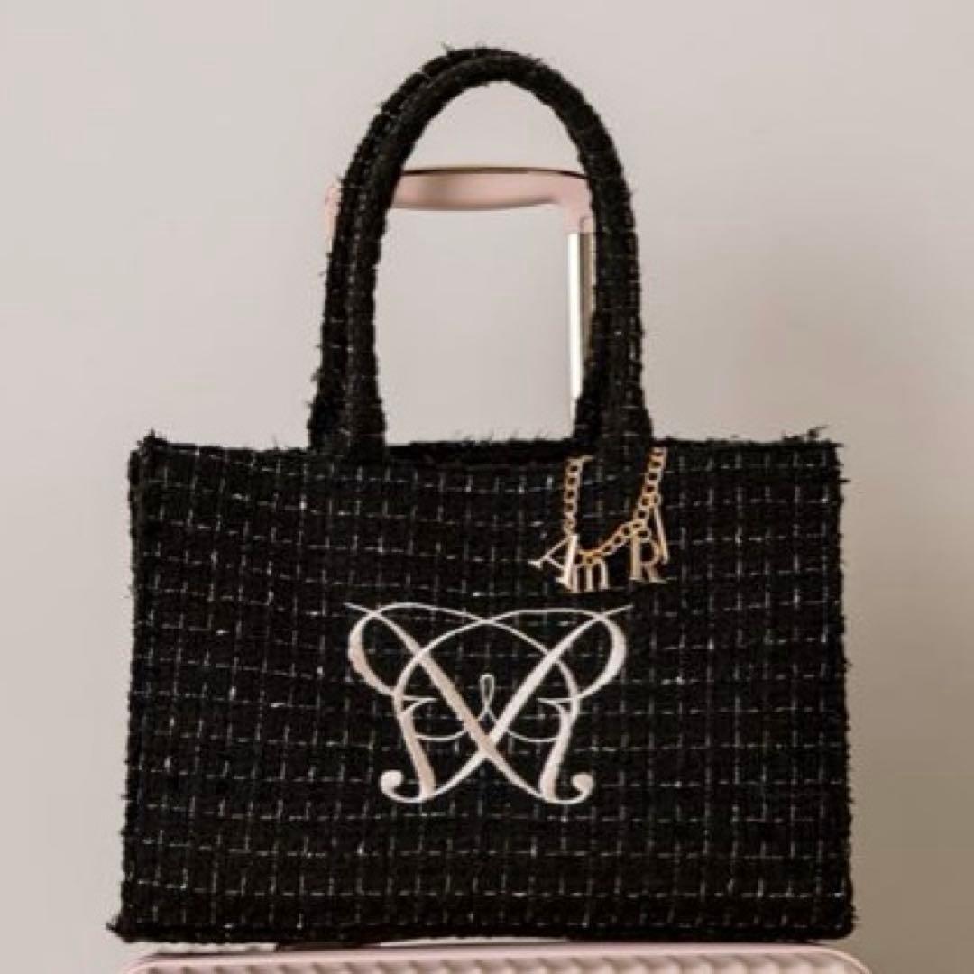 Aimerianejoie チャーム付きキャリーオントート