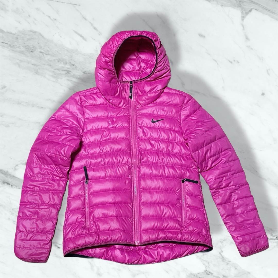 Y2K NIKE ピンク ダウン 短丈 swag archive テック系