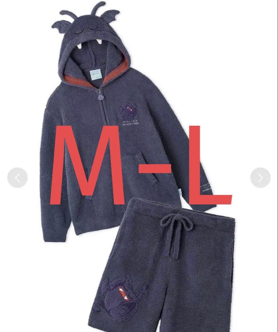 【新品】ジェラートピケ　ドラゴンクエスト　パウダードラキーパーカハーフパンツ