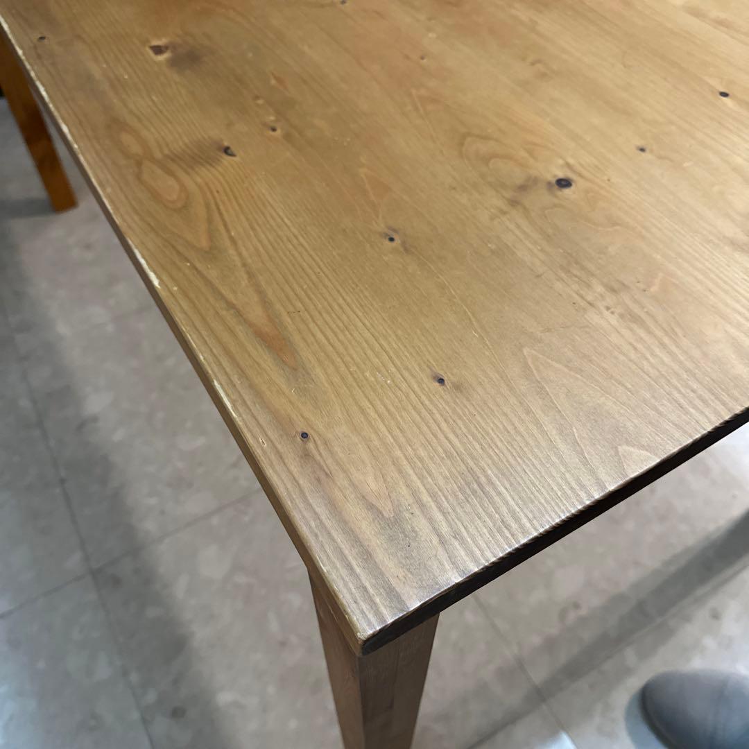天然木ダイニングテーブル