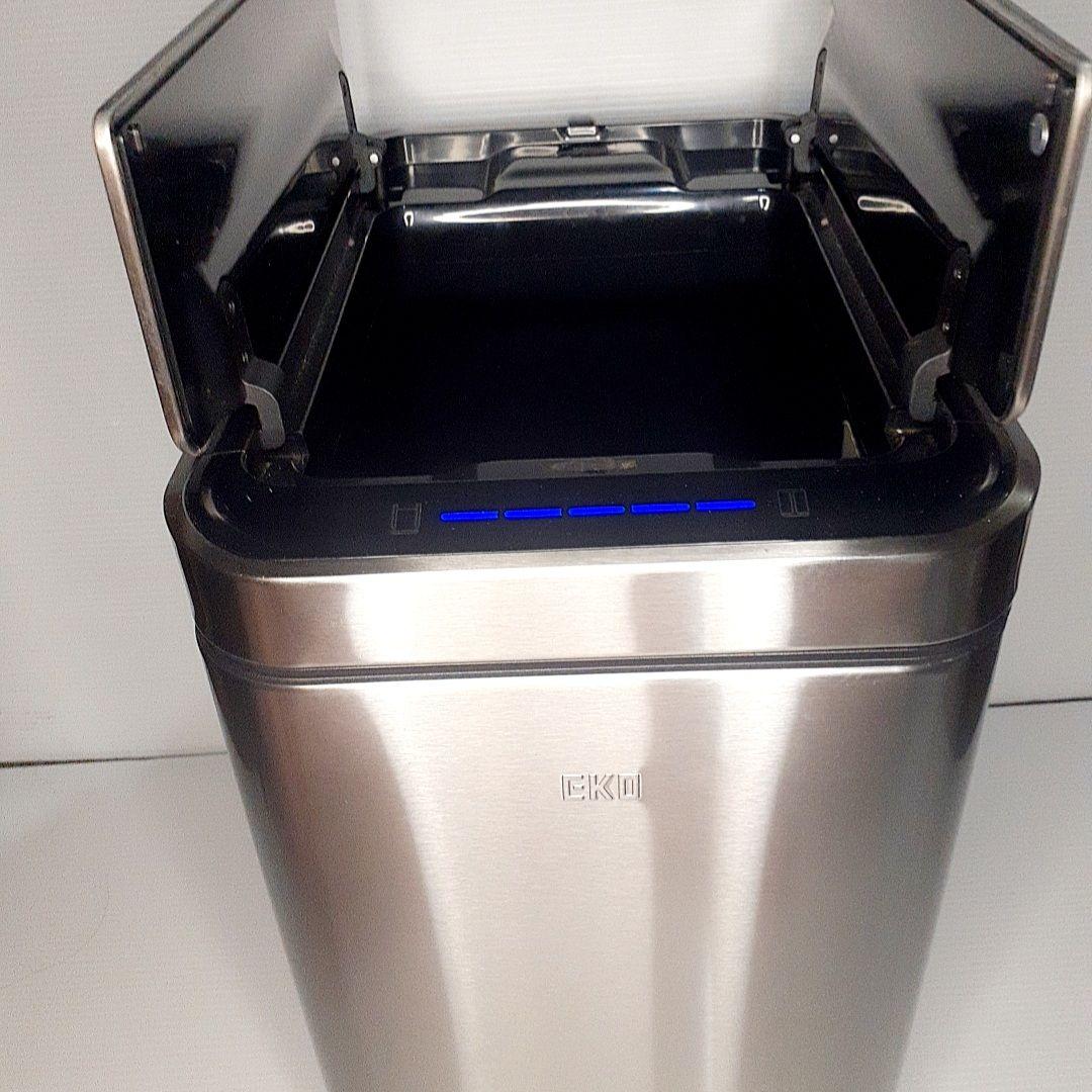 EKOゴミ箱 自動開閉 デラックスファントム シルバー　EK9287MT-20L