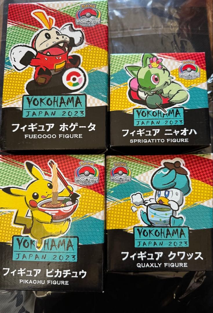 WCS2023 横浜 ポケモン フィギュア 4体セット