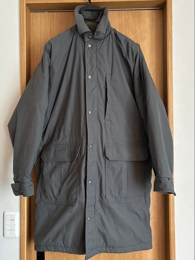 レアカラー 美品 L.L.Bean ストームコート チャコール系グレー サイズM