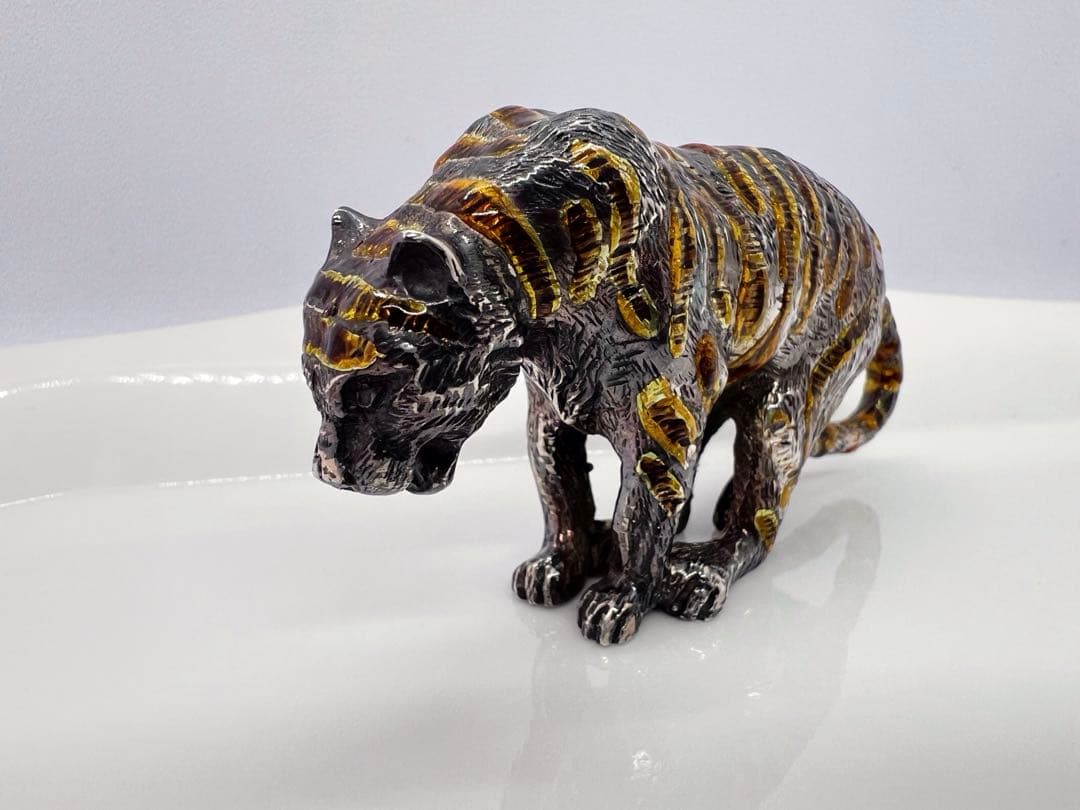 ティファニー　置物　トラ　タイガー　インテリア