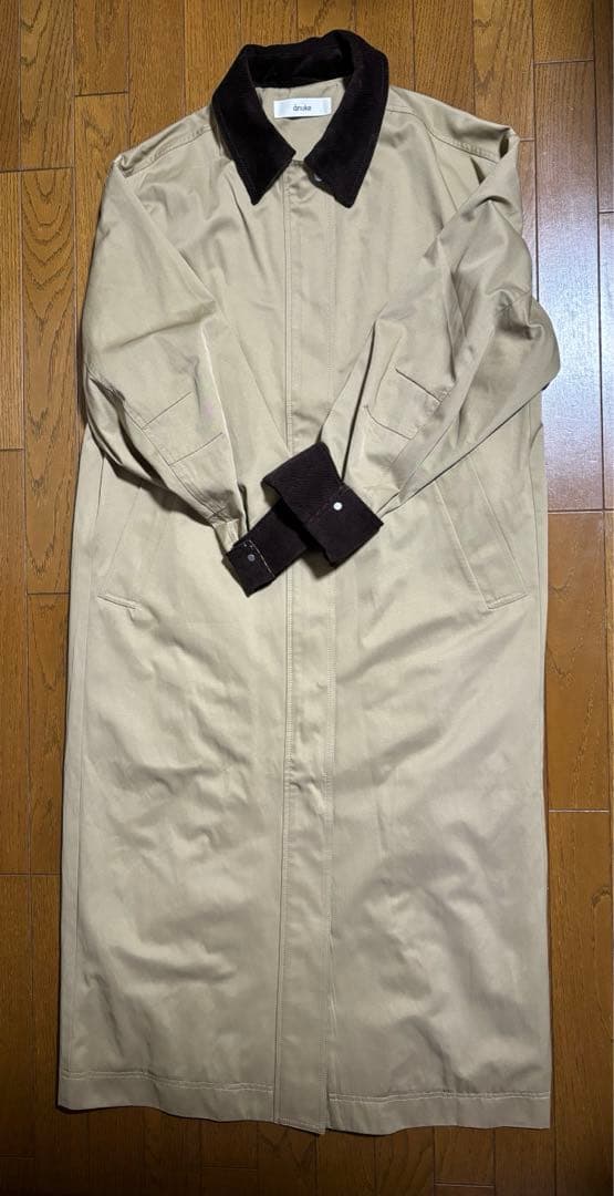 《8日限定お値下げ》ànuke アンヌーク ツイルステンカラーコート