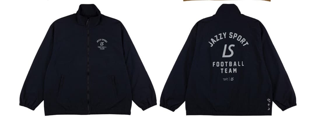 LUZeSOMBRA JAZZY SPORT ナイロントラックトップ