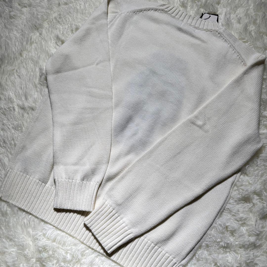 M ラルフローレン ポロベア ニット セーター ホワイト メンズ　レディース