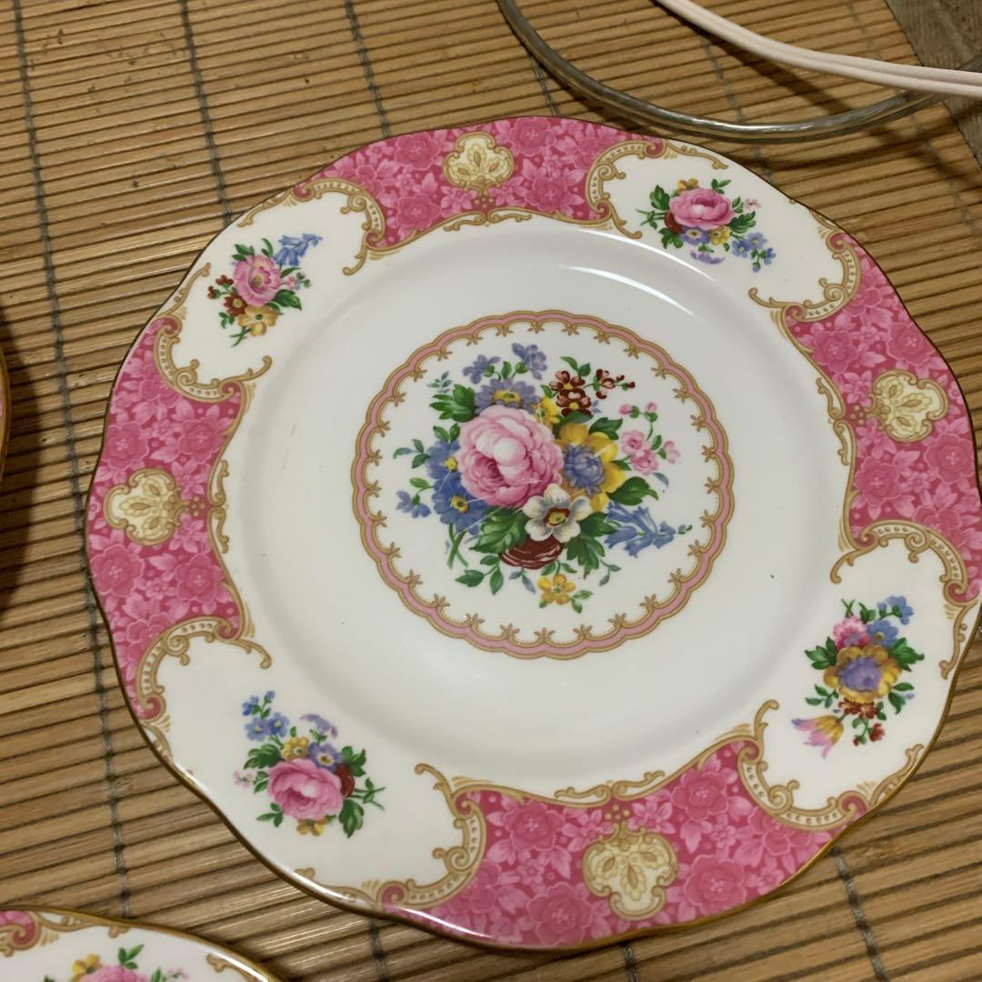 ロイヤルアルバートレディカーライルプレート5枚