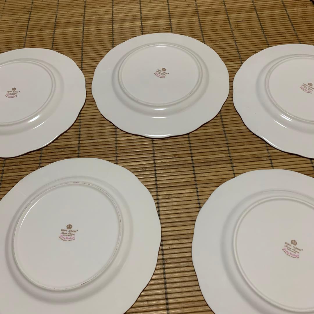 ロイヤルアルバートレディカーライルプレート5枚